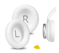 Coussinets de Remplacement Geekria pour Soundcore Space Q45 A3040, Blanc