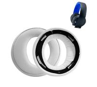 Coussinets de Remplacement - Oreillette Mousse Coussin de rechange pour casque Sony PS3 PS4 Gold Wireless CECHYA-0083 Stereo 7.1 Headphone - Blanc
