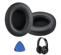 Coussinets de Remplacement pour Beats Studio 2.0 & Studio 3.0 - Cuir Protéiné avec Mousse à Mémoire de Forme Extra-épaisse - Isolation Acoustique & Amélioration des Basses
