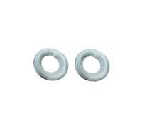 Lot de 2 coussinets de rechange en velours pour casque Beyerdynamic DT770 - Compatible avec DT880/DT990/MMX300/Plus, 10,3 x 10,3 cm