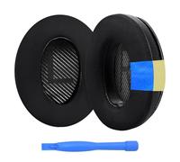 Coussinets de Remplacement pour Bose QuietComfort 35 (QC35) / Quiet Comfort 35 II (QC35 II) par MMOBIEL - Coussinet en Gel Réfrigérant à Mémoire de Forme - Isolation Phonique et Confort - Noir