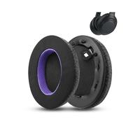 Coussinets de remplacement pour casque Sony WH-1000XM4 - Noir/Violet