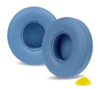 Coussinets de Remplacement pour Casque Supra-auriculaire sans Fil Beats Solo 4 (Cuir protéiné) (Bleu)