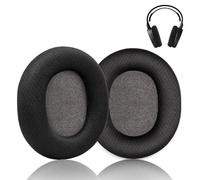 Coussinets de Remplacement pour Casques SteelSeries Arctis 3 5 7 9 1 7P 9X Pro Prime Nova 7 Mousse Mémoire Respirante Maille Respirante Isolation Acoustique Renforcée Installation Rapide Noir