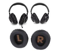 Coussinets de Remplacement pour écouteurs sans Fil Quantum 350 et Quantum 360, Coussinets d'oreille Professionnels en Cuir protéiné (Orange, Taille d'ouverture : 7-15 cm / 2,8-5,9)