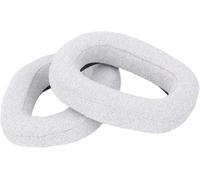 Coussinets de Remplacement pour ZoneVibe 100 125 pour Casque G435 Lightspeed,Coussinets d'oreille avec Tissu en Coton et Lin Respirant,Mousse à Mémoire de Forme Douce,(Grey)