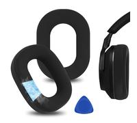 Coussinets de Remplacement Sport en Gel rafraîchissant Geekria compatibles avec Bowers & Wilkins Px8, Px7S2 (incompatibles Px7, Px7S2e), Noirs