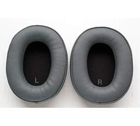 Coussinets de réparation en cuir pour casque Audio Technica ATH-DSR9BT ATH-SR9 (Gris)