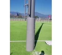 Coussinets de sécurité pour poteaux ronds de 1,8 m - Rembourrage durable de 30,5 à 5,1 cm pour sous-sol, garage, aire de jeux et terrain de basket-ball