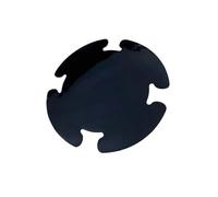 Coussinets de sourdine pour grosse caisse - Autocollant de renfort en feutre - Silencieux - Accessoire d'entraînement silencieux