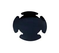 Coussinets de sourdine pour grosse caisse - Autocollant de renfort en feutre - Silencieux - Accessoire d'entraînement silencieux