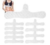 Coussinets de Soutien-Gorge en Coton, 10 Pièces Disques Anti-Transpiration pour Soutien-Gorge, Doublures Lavables Rafraîchissantes pour Sport Extérieur, Randonnée et Activités Physiques