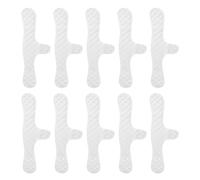 Coussinets de sudation pour soutien-gorge, contrôle des odeurs, en coton | Coussinets absorbants de transpiration sous les aisselles pour aisselles et ventre post-partum - Grande taille