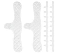 Coussinets de sudation pour soutien-gorge, doublure de sudation pour poitrine - Insert absorbant lavable et réutilisable pour sous-vêtements de yoga, vêtements de nude, transports et sports