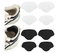 Coussinets de talon, coussinets de talon for chaussures, 4 pièces semelles intérieures réparation du talon subvention chaussures collantes trou dans le cordonnier autocollant arrière sneaker doublé av