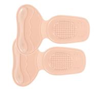 Coussinets de talon en gel - Silicone Reduced Code antidérapant 2 en 1 - Semelles confortables pour talons - Pour homme, coupe plus serrée, femme
