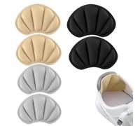 Coussinets de Talon Épais pour Chaussures - 3 Paires, Autoadhésifs et Antidérapants, Protège-Talon pour Homme et Femme, Idéal pour Chaussures Trop Grandes (7mm)