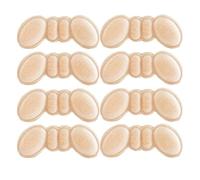 Coussinets de talon for chaussures, 4/8 pièces, for poignées for femmes, coussinets antidérapants, Inserts contre les ampoules et la douleur(Black,Thick 3MM)