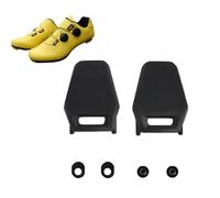 Coussinets de talon - Réparation antidérapante | Support de chaussure ABS pour chaussures de vélo de route, remplacement de talon de vélo, coussin de stabilité, absorption des chocs, pour