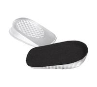 Coussinets de talon réutilisables en silicone pour soulager le tendon d'Achille et augmenter la hauteur - Design antidérapant pour plus de stabilité
