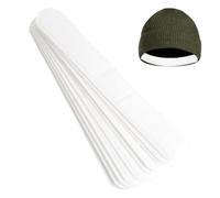 Coussinets de transpiration pour chemise - Autocollants de 11,42 pouces | Coussinets anti-transpiration adhésifs - Protecteur de col invisible, séchage rapide, évacuation de l'humidité, absorbeur de s