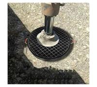 Coussinets de Vérins Stabilisateurs Stabilisateurs pour vérins RV avec poignée, patins de mise à niveau pour grue, caravane, camion, les patins de blocage pour vérins aident à empêcher les vérins de c