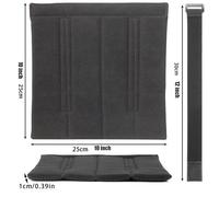 Coussinets d'échelle - Housse d'escalier en mousse, coussin réglable à 8 sangles, protection douce contre les chocs, conception facile à installer, accessoire de chambre à coucher de sécurité supérieu