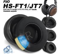 Coussinets d'écouteurs de remplacement pour FiiO HS-FT1A/B/C FT1 FT1 Pro JT7, coussinets en tissu maillé, housses en mousse à mémoire de forme, éponge douce en protéines Punching