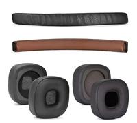 Coussinets d'écouteurs pour casques Marshall Major III filaires, Major IV ou Major III Major3 Major4 sans fil, coussinets de remplacement, pièces de réparation pour coques d'écouteurs Black Kits