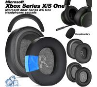 Coussinets d'écouteurs pour Microsoft Xbox Series X/S One PC, coussinets de remplacement pour écouteurs, cache-oreilles en maille, housses en mousse à mémoire de forme, éponge en protéine. Ice
