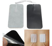Coussinets D'électrodes De Massage, Pour Machine Ems Tens, Masseur, 5 Styles, Fils De Plomb, Électrode De Tête À Longue Durée De Vie, Machine De Thérapie Par Câble, 2/10 Pièces