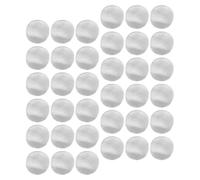 Coussinets Démaquillants Ronds Blanc en Non-tissé 120 Pièces | Double Face Texture Relief, Poche à Insertion Manuelle, Doux Peluches, pour Peau Sensible