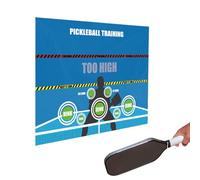 Coussinets d'entraînement au pickleball - Accessoires de pickleball, aide à l'entraînement au pickleball, poster d'entraînement pour pickleball, tampons de dressage - Entraînez-vous à vos dinks