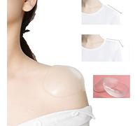 Coussinets d'épaules en silicone doux antidérapant auto-adhésifs invisibles pour rehausser les épaules pour femme et homme
