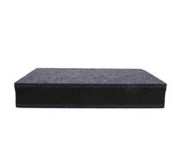Coussinets D'isolation Acoustique pour Batterie 3 Couches 20x30x5 CM | Polyuréthane et Fibre Polyester, pour Pieds de Batterie et Pédales, Pratique en Salle et Studio