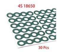 Coussinets D'isolation Pour Batterie Lithium-Ion,18650,32650,Avec Électrode - Type 18650 4s 30pcs