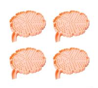 Coussinets d'isolation thermique en silicone pour tables et comptoirs domestiques, conçus pour résister à des températures élevées des casseroles, poêles, bols et tasses (rose)