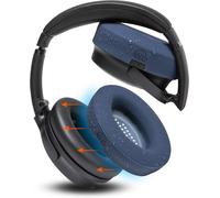 Coussinets d'oreille Anti-Transpiration brevetés pour Bose QuietComfort 35 et 35ii, QC45 / SE/QuietComfort 2023 et Plus, fabriqués par Wicked Cushions Midnight Blue