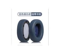 Coussinets d'oreille (bleu) noirs pour casque JBL EVEREST Elite 750NC, housse de coussin pour casque,