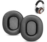 Coussinets d'oreille Compatible avec Denon AH-MM400 Headphone Coussinets d'oreille de Rechange en Cuir protéiné Doux et Mousse à mémoire de Forme