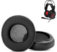 Coussinets d'oreille Compatible avec MSI DS501 DS502 Headsets Coussinets d'oreille de Rechange en Tissu Durable/Cuir protéiné Respirant et Mousse à mémoire de Forme
