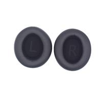Coussinets d'oreille compatibles avec Anker Q45 - Cuir protéiné, Ajustement parfait, Légers et protecteurs Black
