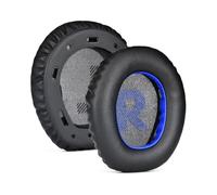 Coussinets d'oreille compatibles avec le casque de jeu J-B-L Quantum 100 Q100, noir et bleu