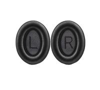 Coussinets d'oreille de haute qualité pour écouteurs Bose QC 35/25/15, 1 paire Le noir