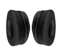 Coussinets d'oreille de qualité supérieure en tissu ventilé ergonomique profilé pour écouteurs de remplacement en mousse respirante