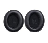 Coussinets d'oreille de Rechange compatibles avec Anker Soundcore Life Q30/Q35 BT, en Cuir Protéiné et Mousse à Mémoire de Forme, Oreillettes Coussinets Mousse pour Casque Audio - Noir