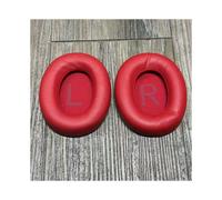 Coussinets d'oreille de rechange compatibles avec les casques QCY H3/H3 PRO, rouges, 1 paire