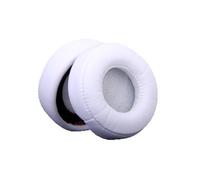 Coussinets d'oreille de rechange compatibles avec les casques supra-auriculaires Be-ats Mixr, blancs