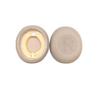 Coussinets d'oreille de rechange en cuir compatibles avec les oreillettes Jabra ELITE 45H Evolve2 et
