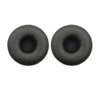 Coussinets d'oreille de rechange en cuir noir pour casques Sony MDR-XB650BT, XB550AP et XB450AP.